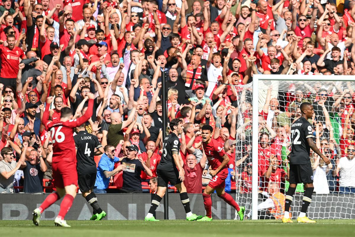 Liverpool - Bournemouth în etapa #4 din Premier League