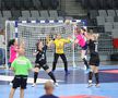 Imagini din finala mică a Supercupei României la handbal feminin, Brăila - Târgu Jiu