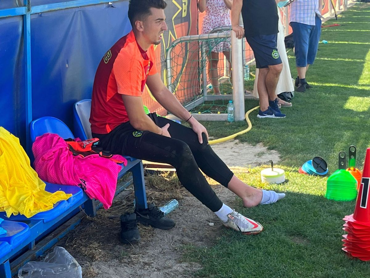 Surpriză la antrenamentul FCSB: cine s-a pregătit cu vicecampioana + Un fotbalist s-a accidentat și a ajuns direct la vestiare