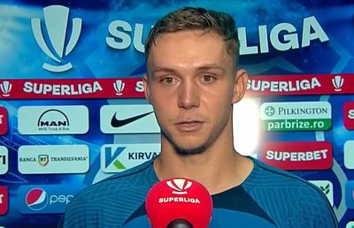 Louis Munteanu, despre golul superb în poarta Craiovei: „Nu trebuia să bat eu lovitura liberă”