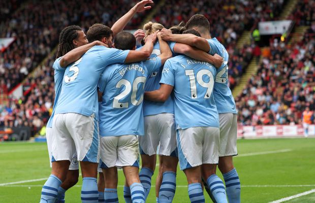 Final nebun de meci la Sheffield! Rodri i-a adus victoria lui City cu o execuție fabuloasă + Haaland, gol și penalty ratat