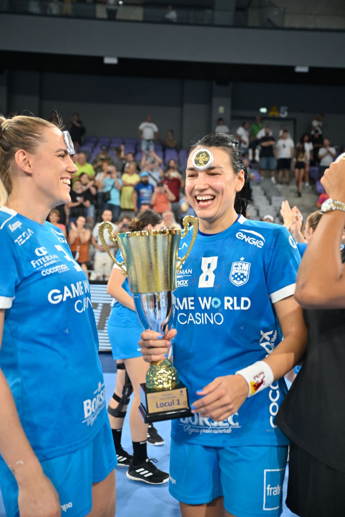 „SIUUUU!” » Cristina Neagu a sărbătorit triumful din Supercupă după modelul lui Cristiano Ronaldo