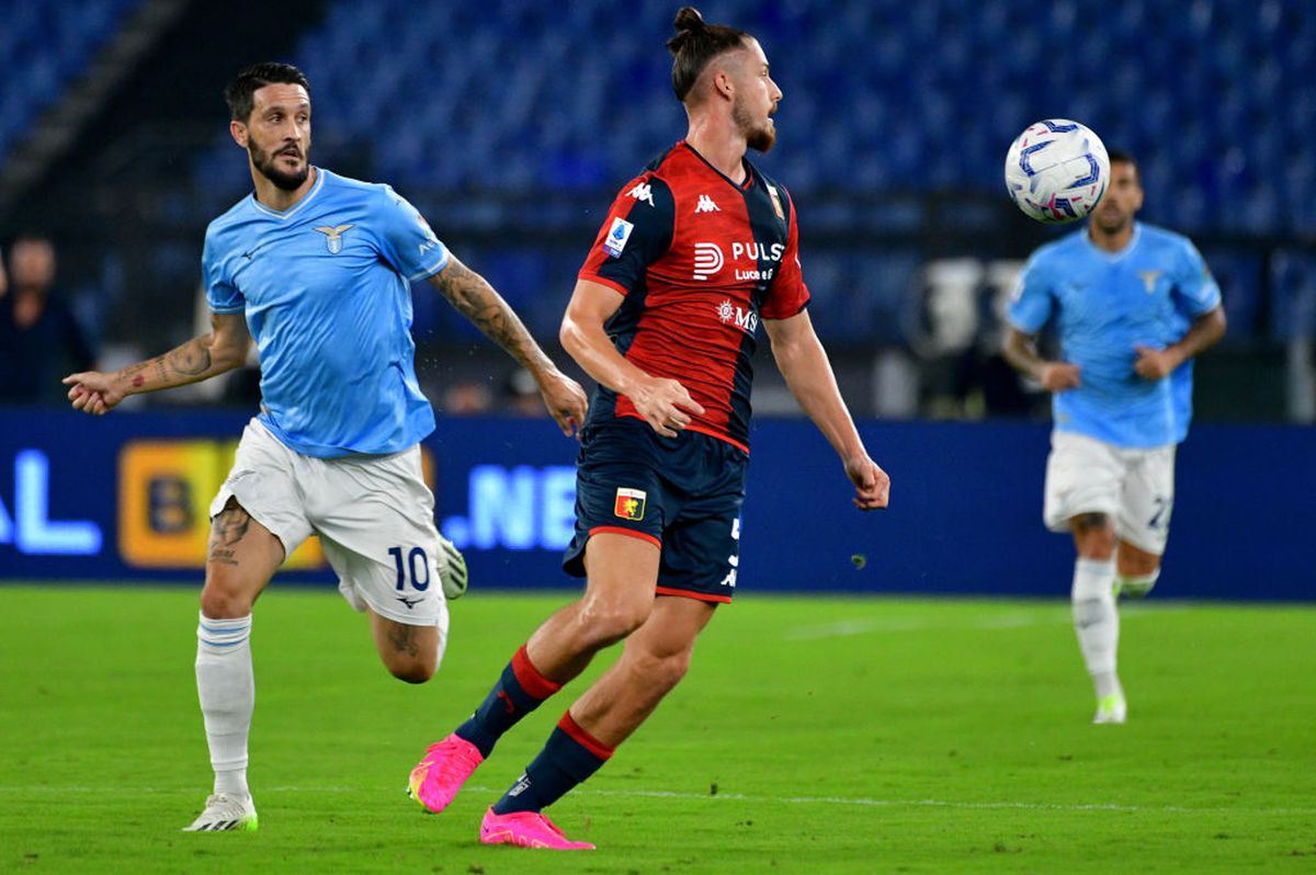 Drăgușin, impecabil în Lazio - Genoa 0-1