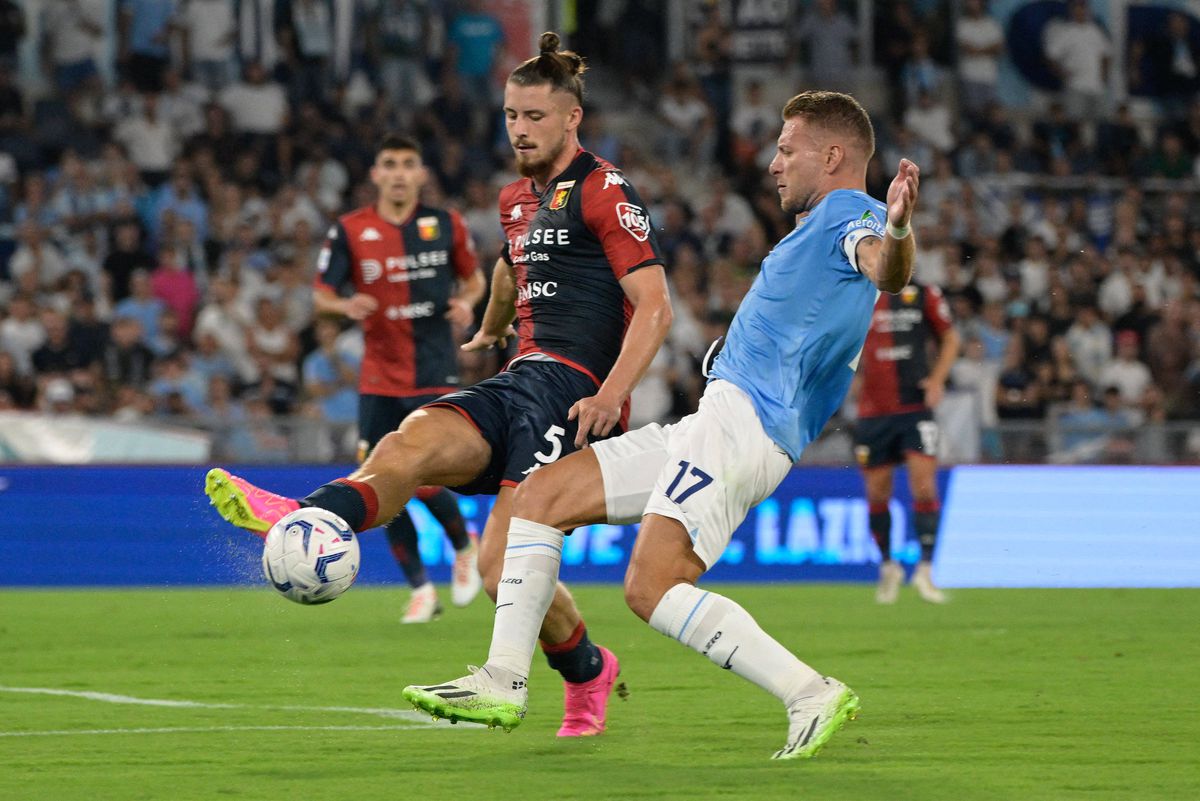 Drăgușin, impecabil în Lazio - Genoa 0-1