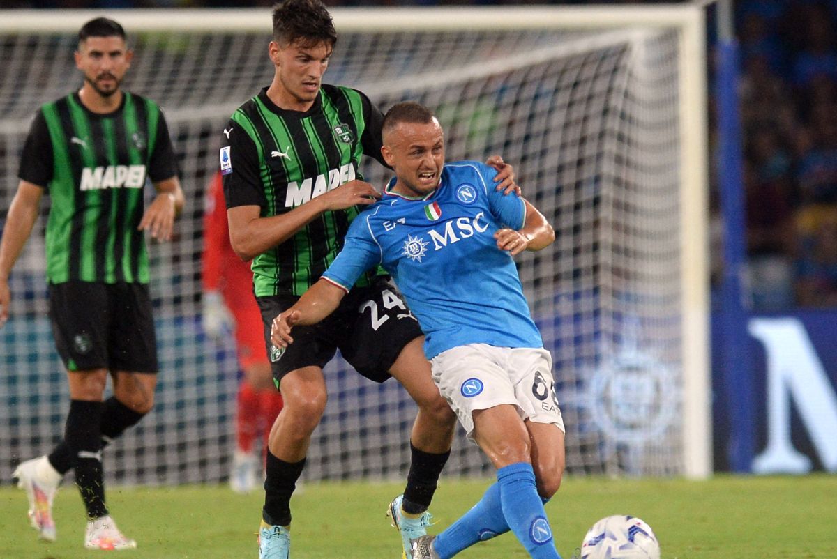 Napoli - Sassuolo, cu Daniel Boloca titular la „neroverdi”