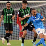 Daniel Boloca a fost titular în Napoli - Sassuolo / Sursă foto: Imago Images