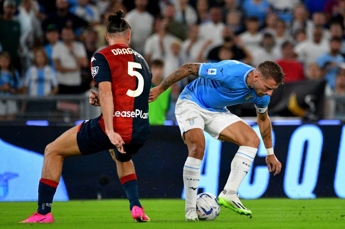 Drăgușin, impecabil în Lazio - Genoa 0-1