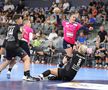 Imagini din finala mică a Supercupei României la handbal feminin, Brăila - Târgu Jiu