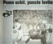 Paginile din Gazeta Sporturilor, după momentul violent în care Prunea l-a lovit cu pumul pe Claudiu Răducanu