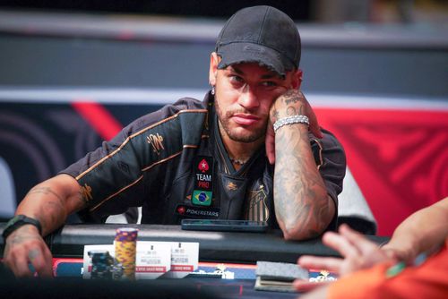 Neymar, în Las Vegas, la un turneu de poker / Foto: Imago