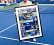 Diego Schwartzman și tabloul primit de la organizatori la US Open 2024 Foto: US Open