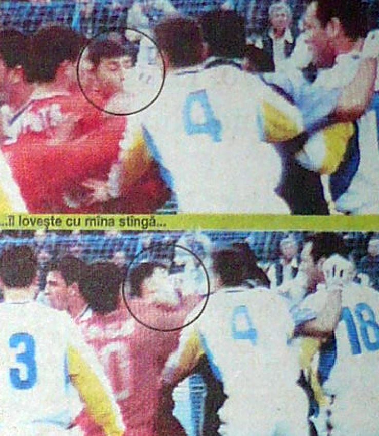 Paginile din Gazeta Sporturilor, după momentul violent în care Prunea l-a lovit cu pumul pe Claudiu Răducanu