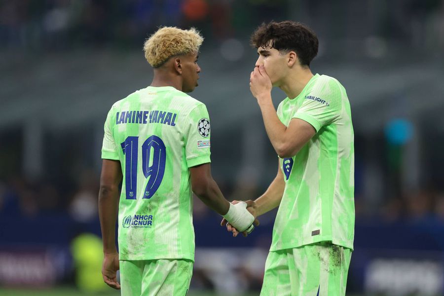 Lamine Yamal și Pau Cubarsi, ambii 18 ani, sunt cei mai buni fotbaliști U20 din lume, conform CIES Football Observatory / Foto: Imago New-entry în topul mondial U20 » Doi români între cei mai talentați tineri jucători ai lumii