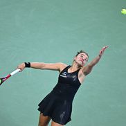 Jasmine Paolini, imagini din partida cu Destanee Aiava // foto: Imago