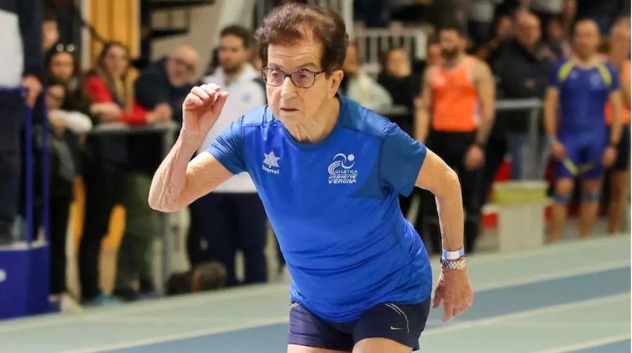 La 92 de ani, ca la 20! Emma Mazzenga, atleta nonagenară cu mușchi de adolescentă: „În pandemie, mă furișam afară din casă pentru a alerga!”