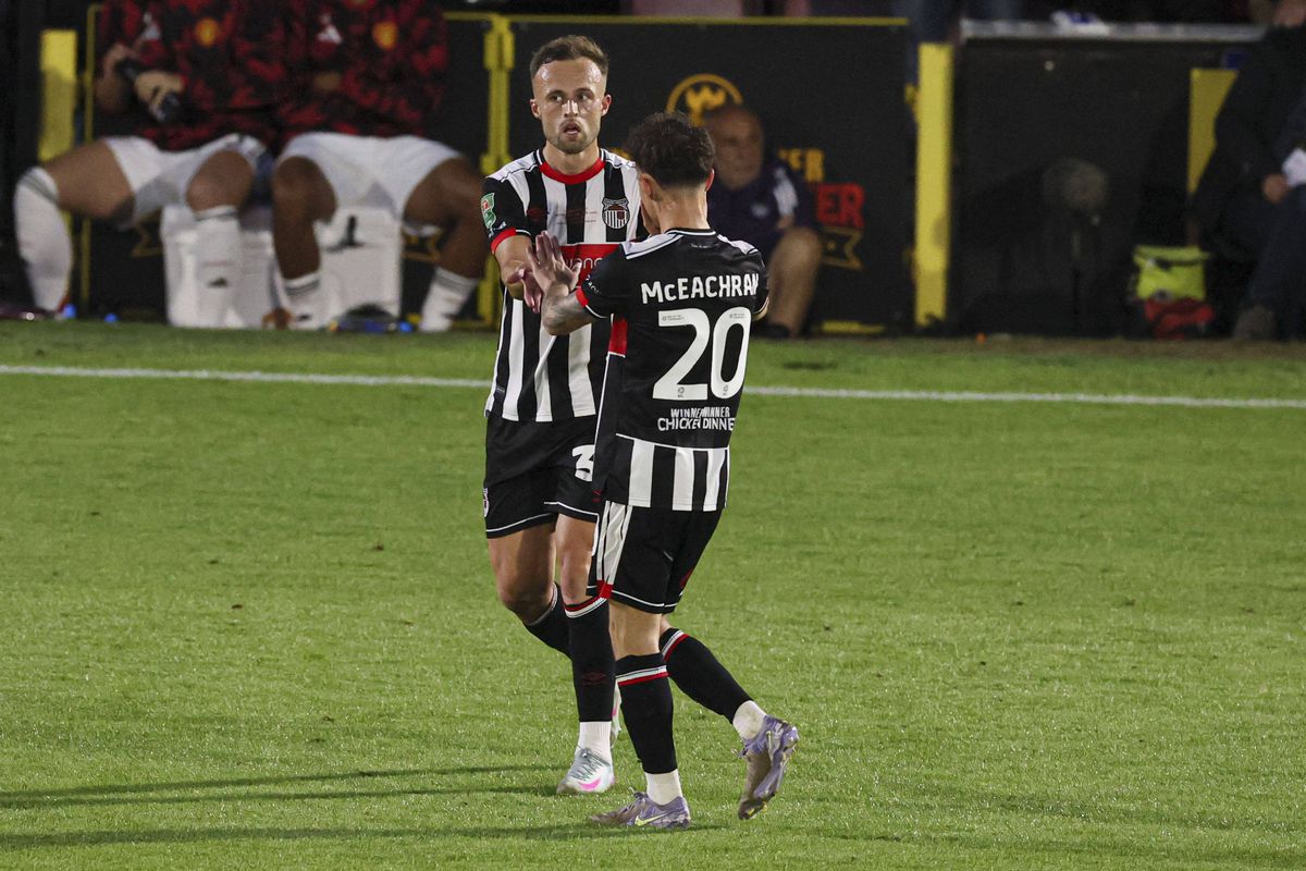 Grimsby, după victoria cu Manchester United