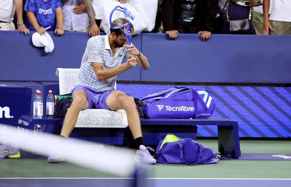 Daniil Medvedev ar putea fi sancționat drastic pentru scandalul de la US Open