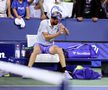 Daniil Medvedev reacționând violent la US Open Foto: Imago Images