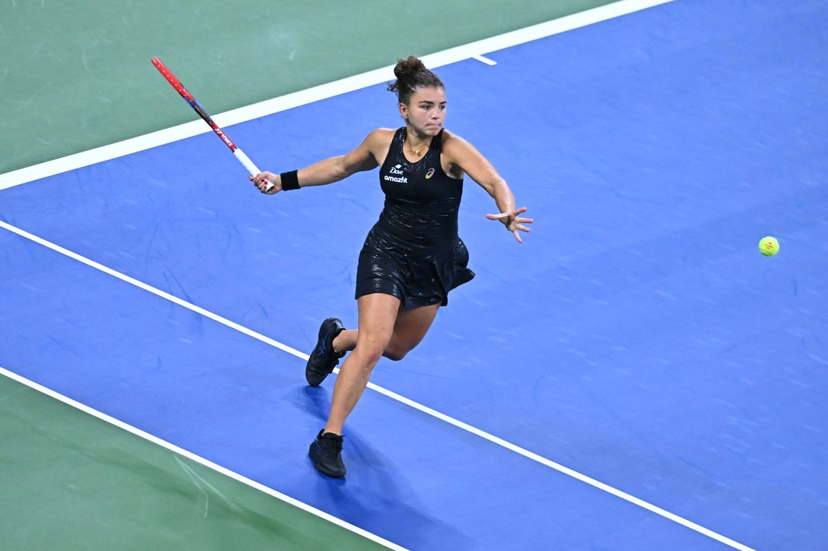 Jasmine Paolini, imagini din partida cu Destanee Aiava