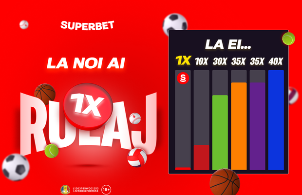 Superbet rescrie regulile jocului: bonus de bun venit cum nu a mai existat!