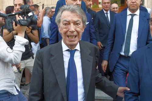 Massimo Moratti, președintele lui Inter. FOTO: Imago Images