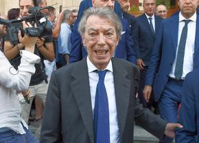 Massimo Moratti, fostul președinte al lui Inter, internat în stare gravă