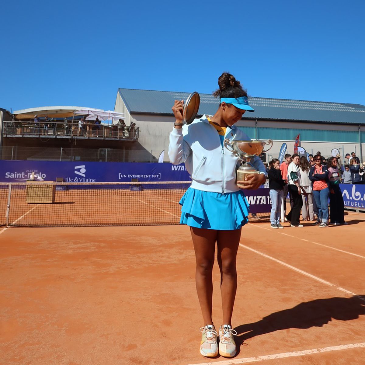 A intrat pe teren la US Open cu o ținută extravagantă și un gadget viral: „Nu mă așteptam să le placă”