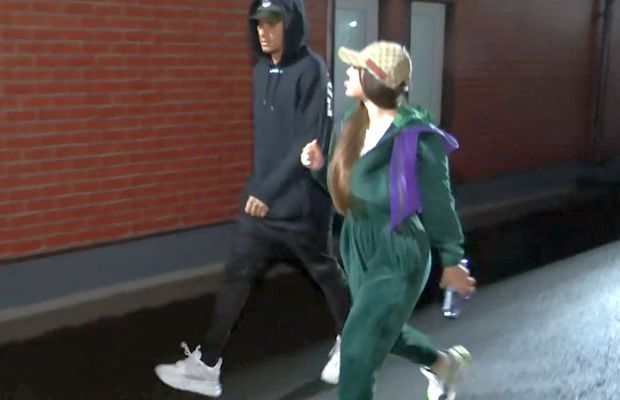 VIDEO+FOTO Ioana Timofeciuc, iubita lui Florinel Coman, a făcut senzație în tribune la Metaloglobus - FCSB