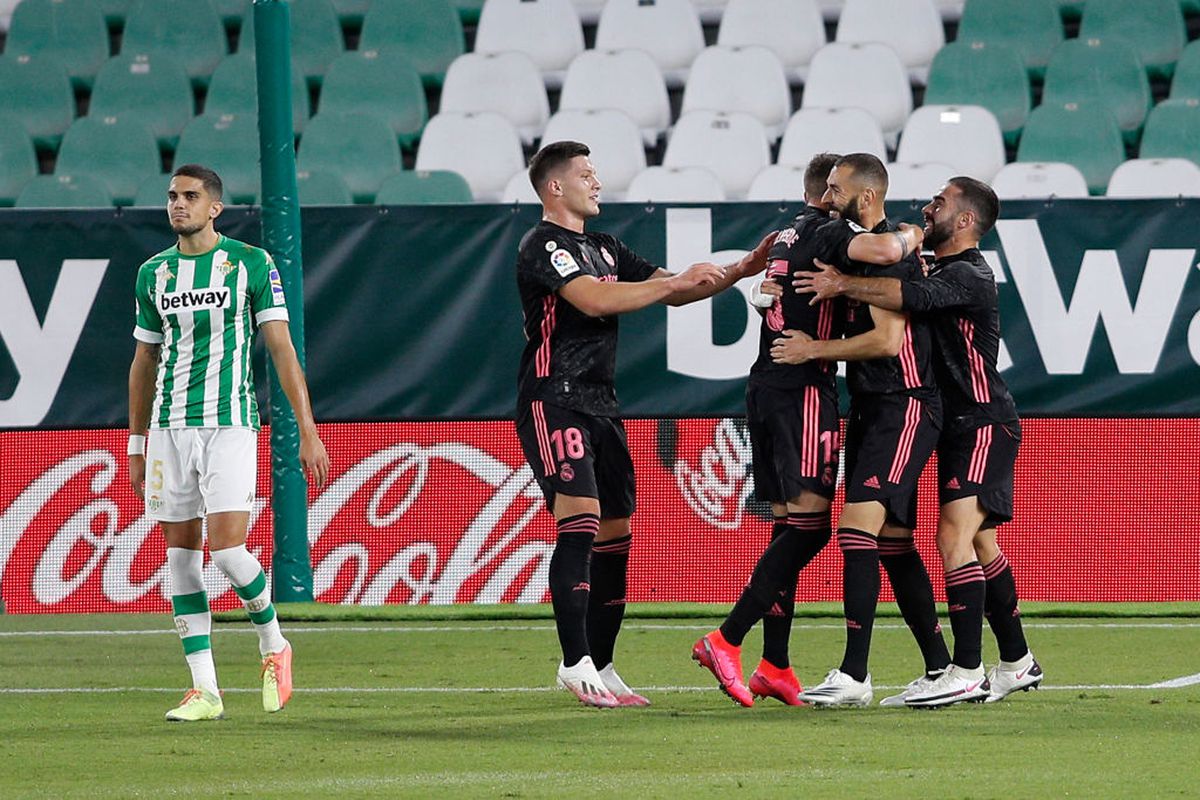 BETIS - REAL MADRID 2-3. „Galacticii” tremură în noul sezon! Meci nebun cu 5 goluri și un „roșu” » Totul s-a decis după un penalty în minutul 82