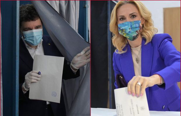EXIT-POLL ALEGERI LOCALE 2020. Nicușor Dan o învinge pe Gabriela Firea la Primăria București