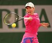 Simona Halep, în meciul cu Sara Sorribes Tormo // foto: Guliver/gettyimages