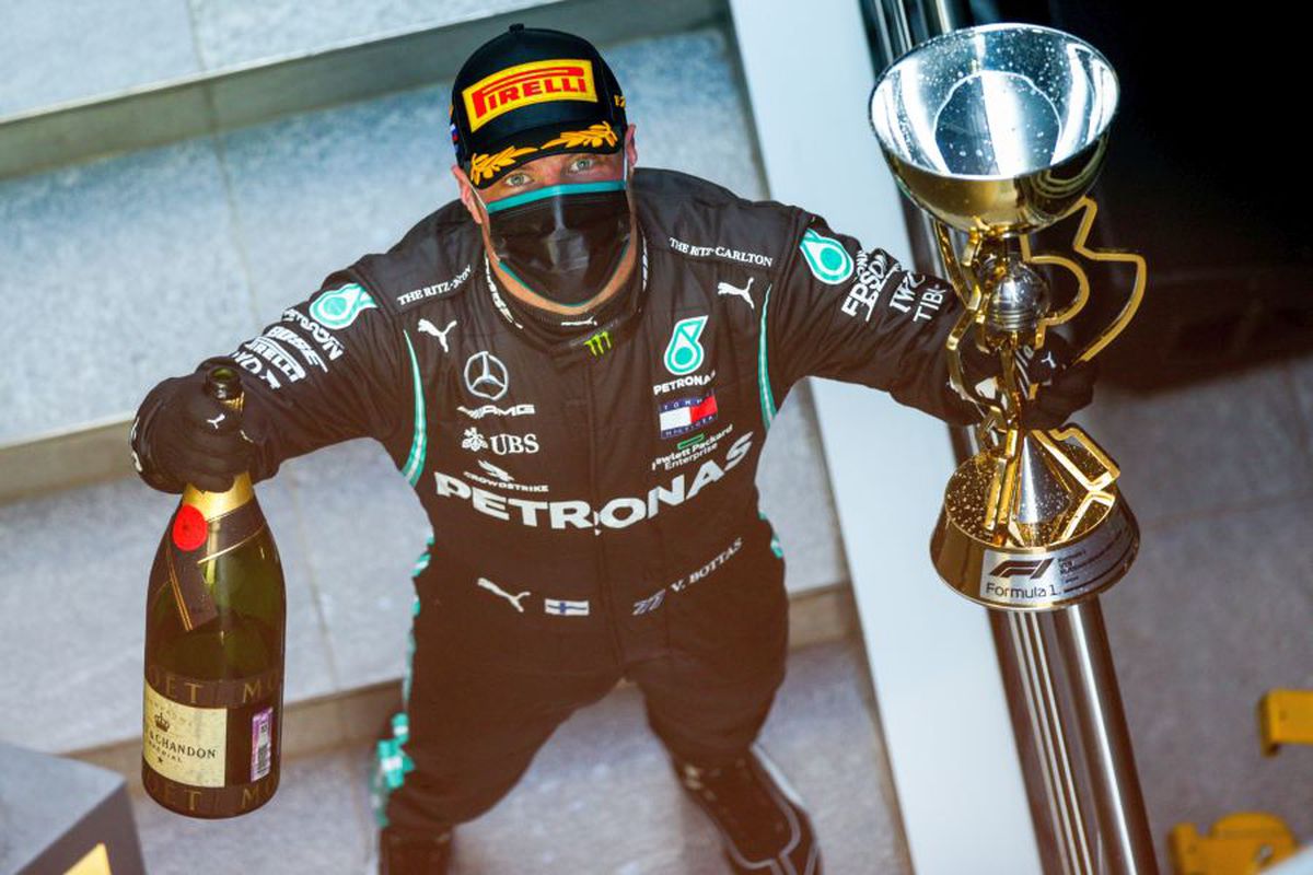 FOTO Valtteri Bottas, victorios la MP al Rusiei! Penalizat, Lewis Hamilton termină pe locul 3