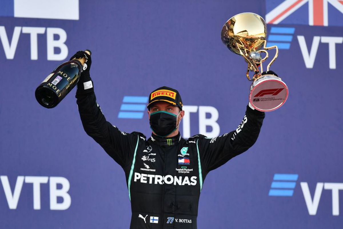 FOTO Valtteri Bottas, victorios la MP al Rusiei! Penalizat, Lewis Hamilton termină pe locul 3