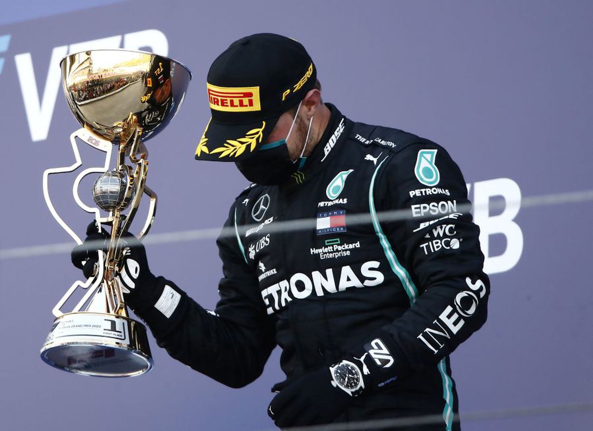 FOTO Valtteri Bottas, victorios la MP al Rusiei! Penalizat, Lewis Hamilton termină pe locul 3
