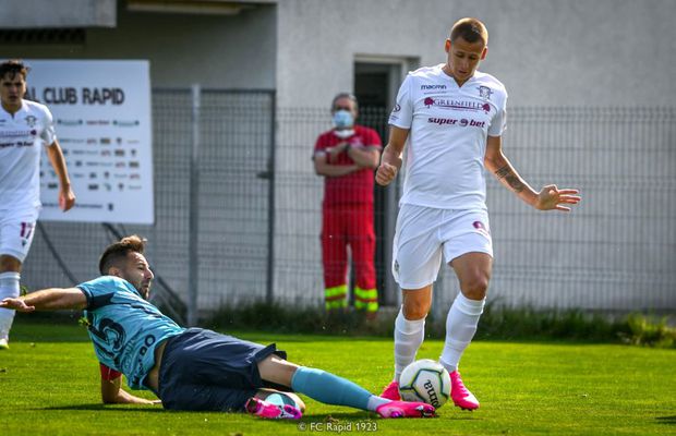 UPDATE ȘOC la Rapid: golgeterul echipei, găsit dopat! Cu ce substanță ar fi fost depistat + Mâine merge la ANAD