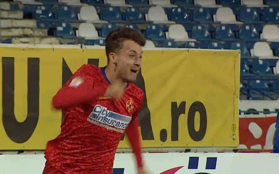 FCSB. Ce o fi înțeles Istrate? Puștiul de 18 ani, pedepsit după primul gol la FCSB!