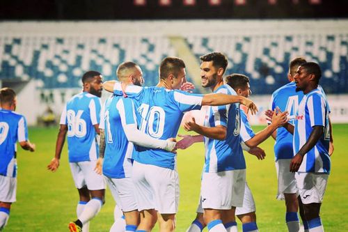 Andrei Cristea a marcat de 3 ori în Poli Iași - FCSB 5-2 // foto: Instagram @ csmpolitehnicaiasi