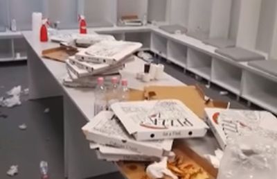 Arădenii, scandalizați de imaginile din vestiarul oaspeților, după UTA - CFR Cluj