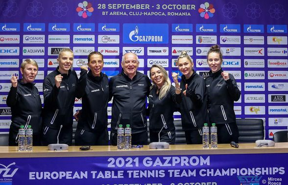Fetele din echipa feminină de tenis de masă, înainte de Campionatul European de la Cluj-Napoca: „Să sperăm într-un rezultat cât mai bun, aurul"