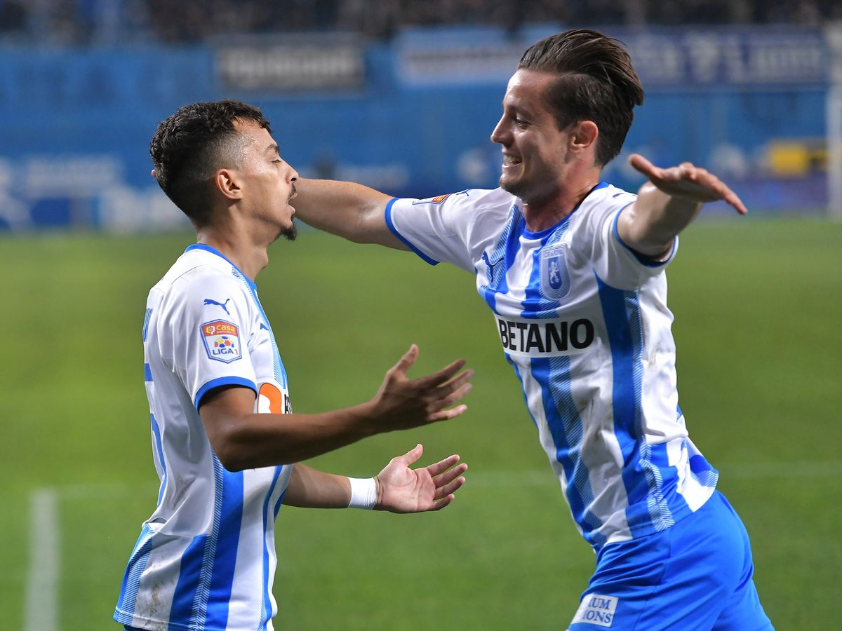 CSU Craiova - Dinamo 5-0. Câinele de circ, umilit și în Bănie » Cum arată ACUM clasamentul din Liga 1