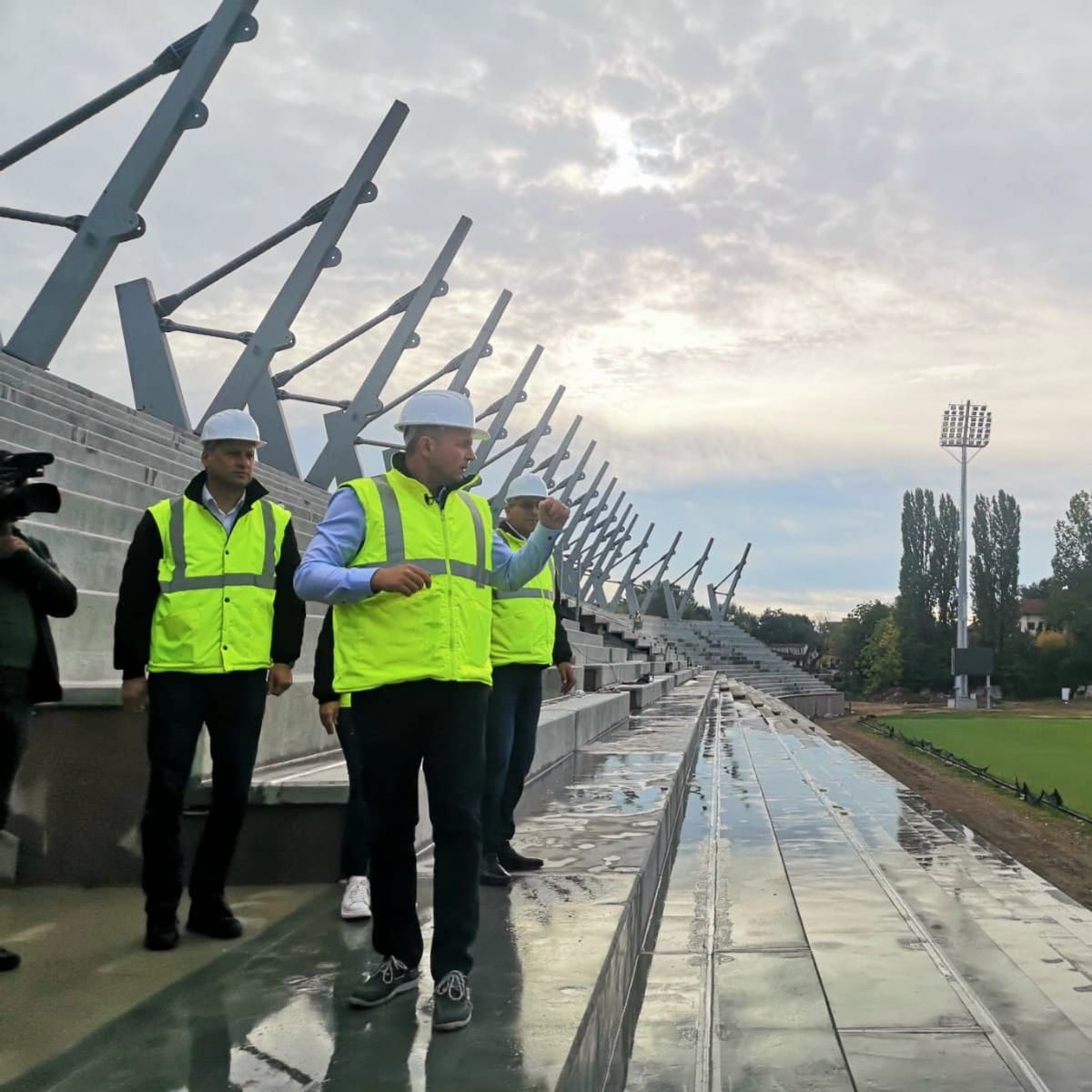 Stadionul din Liga 1 nu poate fi inaugurat după 3 ani și 15 milioane de euro investite » Ultima problemă: apa infiltrată în tribune