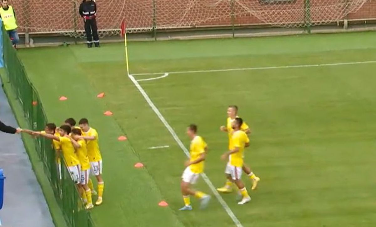 Rareș Burnete, accidentare incredibilă în România U19 - Austria U19