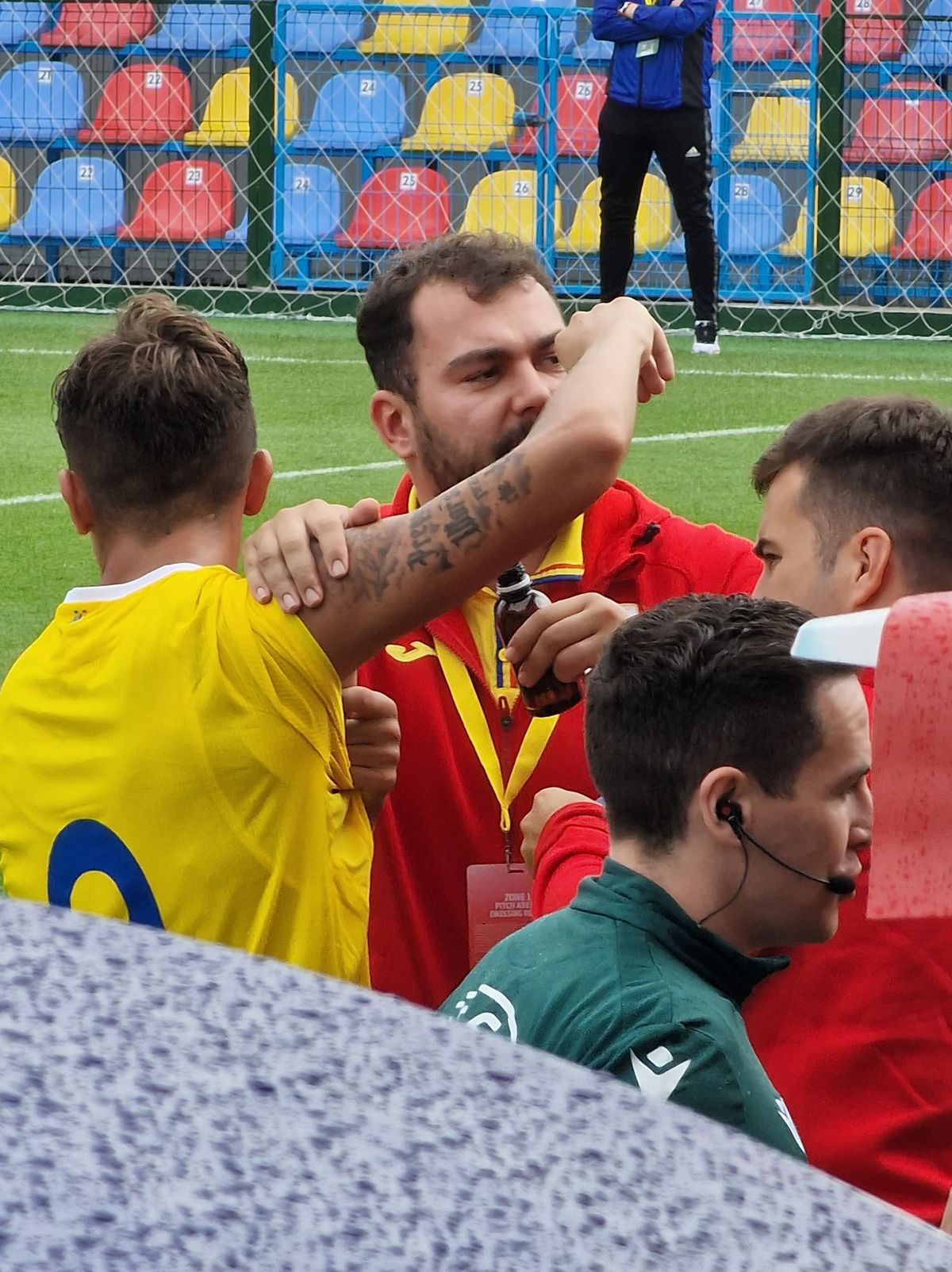 Rareș Burnete, accidentare incredibilă în România U19 - Austria U19