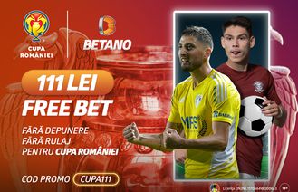 START în playoff-ul Cupei României Betano! UTA Arad, Rapid, Petrolul sau Hermannstadt intră în lupta pentru grupe