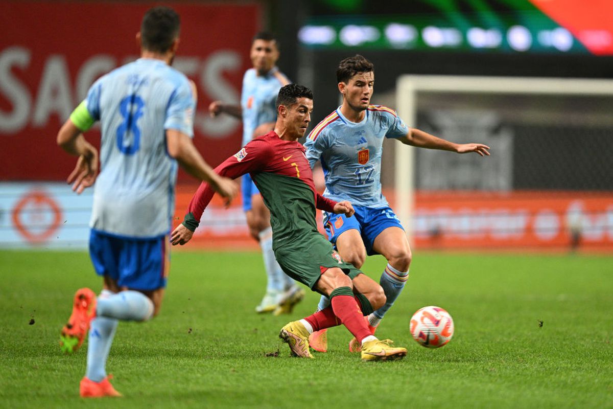 Spania câștigă dramatic cu Portugalia și se califică în semifinalele Nations League! România e cap de serie în Liga C 