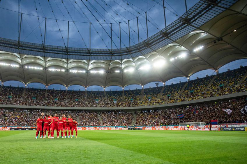Explic. foto: Fanii FCSB au venit în număr mare la meciurile roș-albaștrilor pe teren propriu, Foto: Imago Images