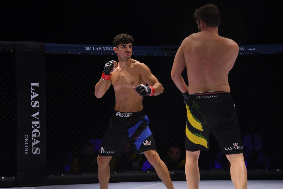 Ștefan Ciuculescu, victorie în lupta cu Marius Crăciun / FOTO: Facebook @RXFighting