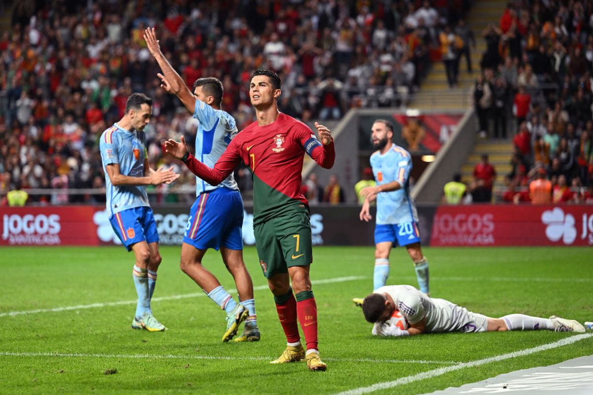 Spania câștigă dramatic cu Portugalia și se califică în semifinalele Nations League! România e cap de serie în Liga C 