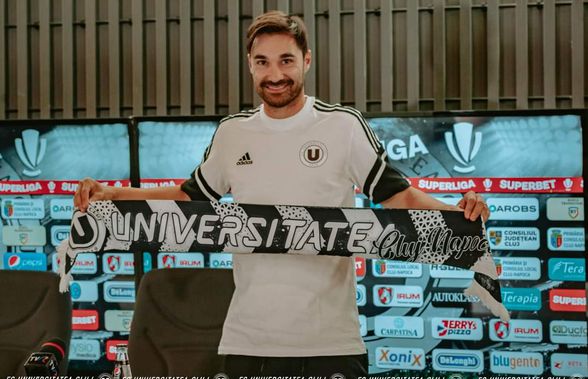 Jucătorul trecut pe la AC Milan și Inter și ajuns la U Cluj își face o prezentare WOW: „Sper să pot fi un Pirlo. Sau măcar să port același număr pe tricou”