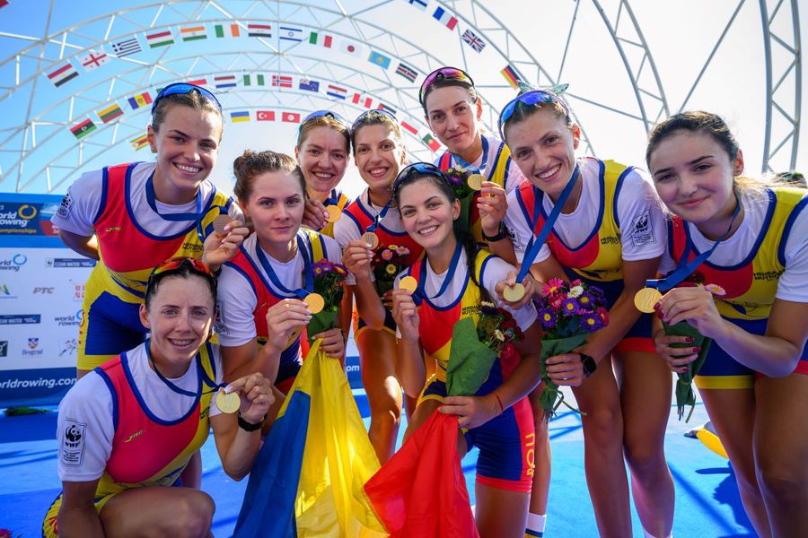 Echipajul de 8 plus 1, campion mondial la Belgrad 2023 Foto Raed Krishan Unul dintre secretele reușitelor din ultimii ani în canotajul românesc: „A dorit să lucreze cu antrenori tineri, dornici să învețe. Și visători, până la urmă!”